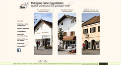 Desktop Screenshot of metzgerei-hahn.de